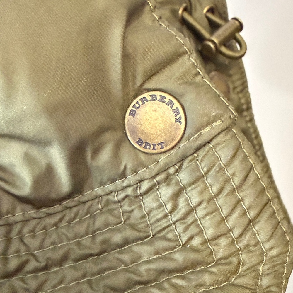 Burberry Down Puffer Jacket with Belt - Picture 8 of 14